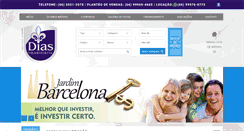 Desktop Screenshot of diasimobiliaria.com.br